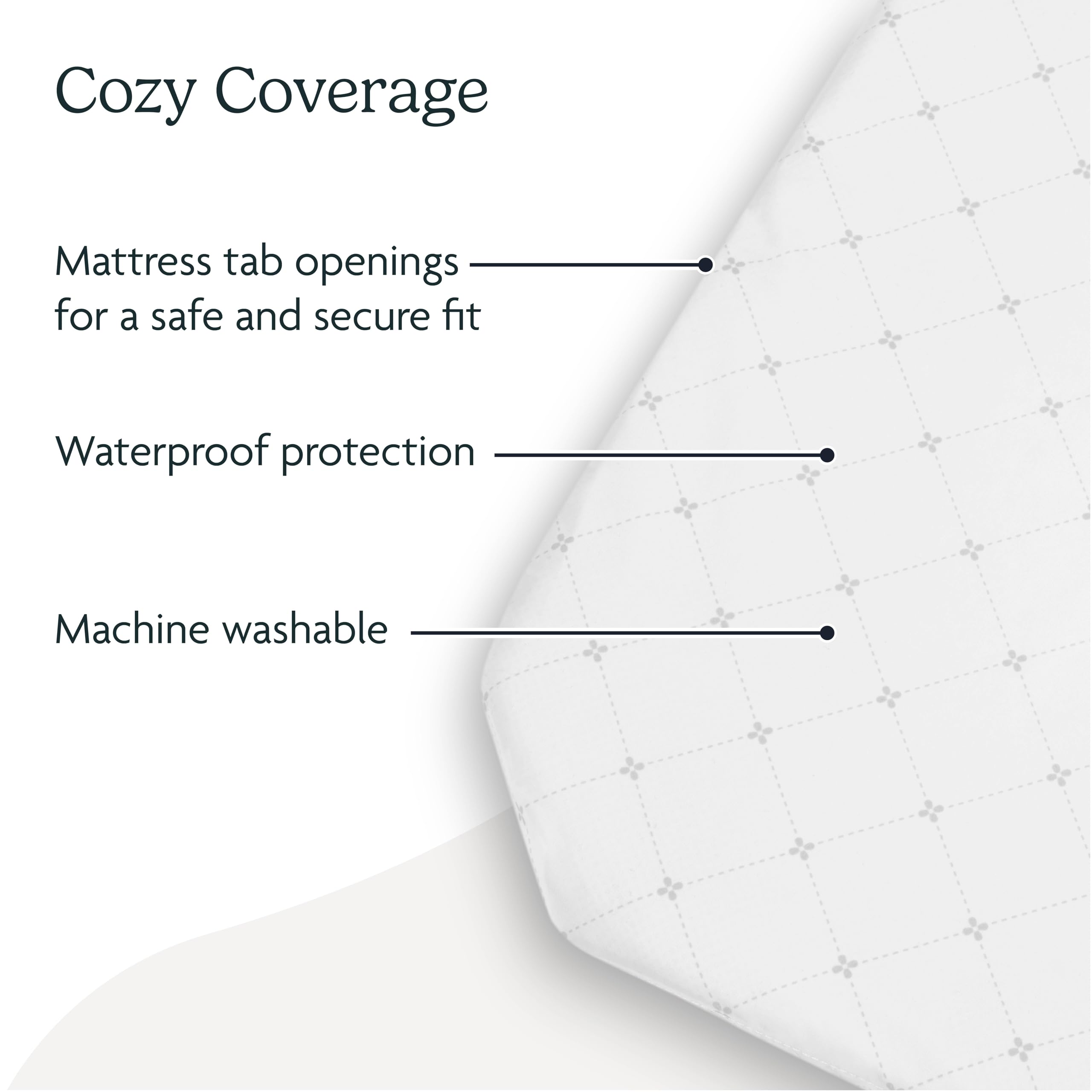 UPPAbaby Mattress Cover for Remi Playard/Soft and Comfortable/Machine Washable/Waterproof - Image 3