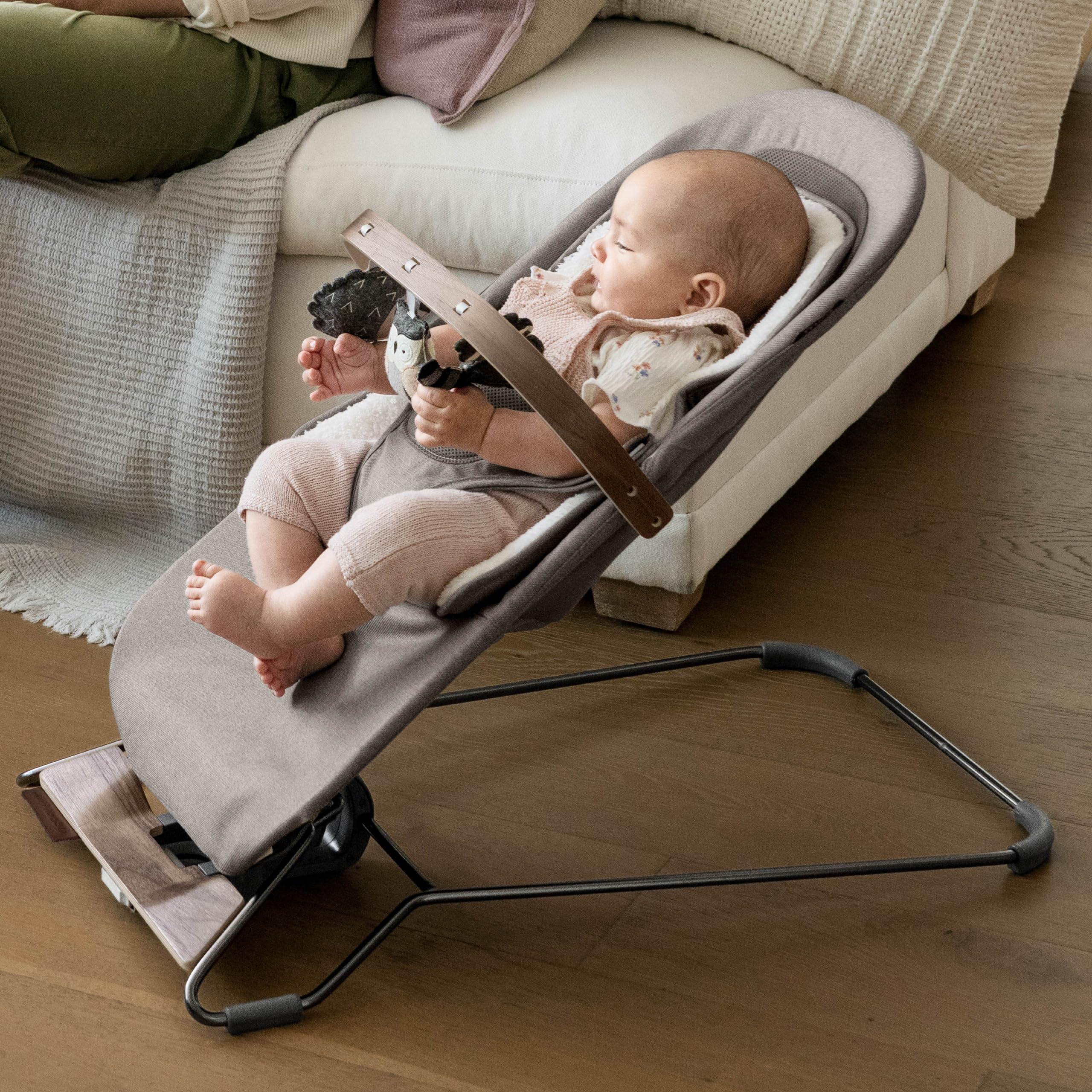 UPPAbaby Mira Forest Fun Toy Bar/Easily Attaches to Baby Bouncer/Sensory Entertainment - Image 5