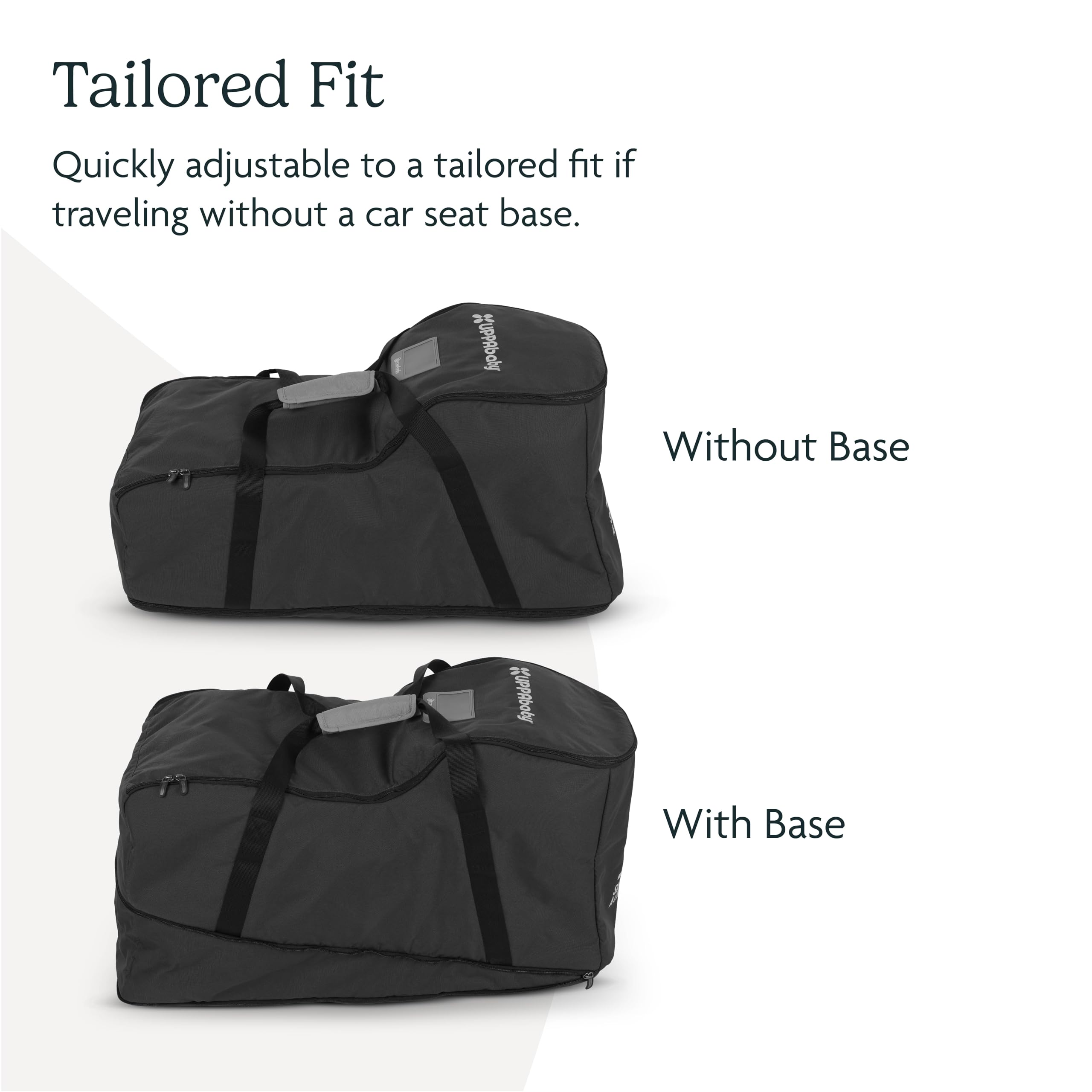 UPPAbaby Travel Bag for Aria and Mesa Infant Car Seats/Easy-Carry Handles + Durable Design/TravelSafe - Image 3